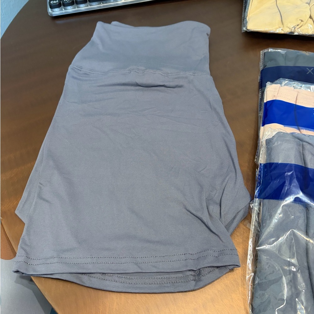 Three Pack Butter Soft Yoga Shorts - Picture 2 of 3
